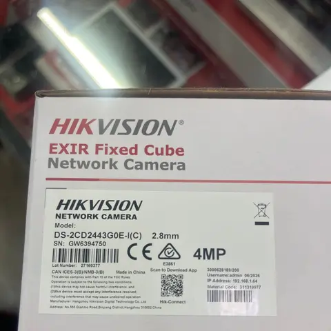 Hikvision kamera